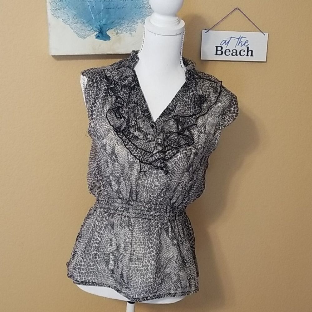 Snake Print Top  